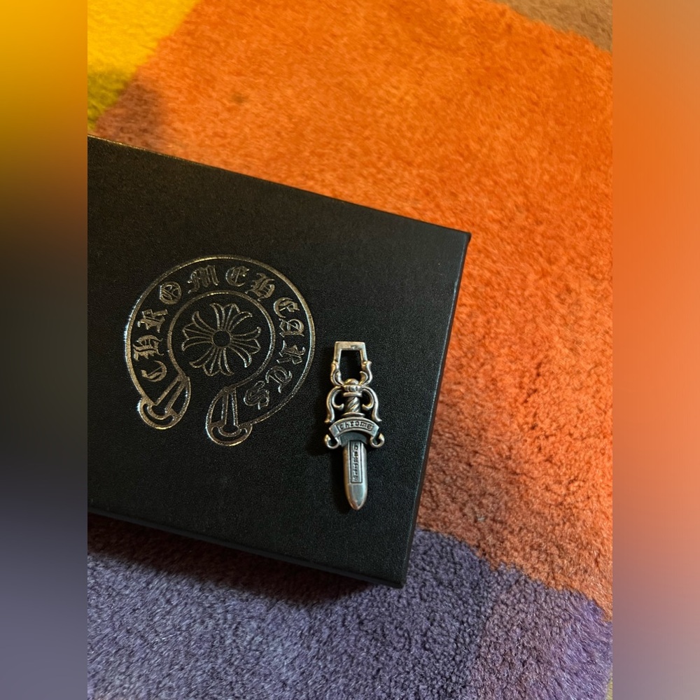 Chrome Hearts Dagger Pendant 925 Silver - Picture 5 of 6